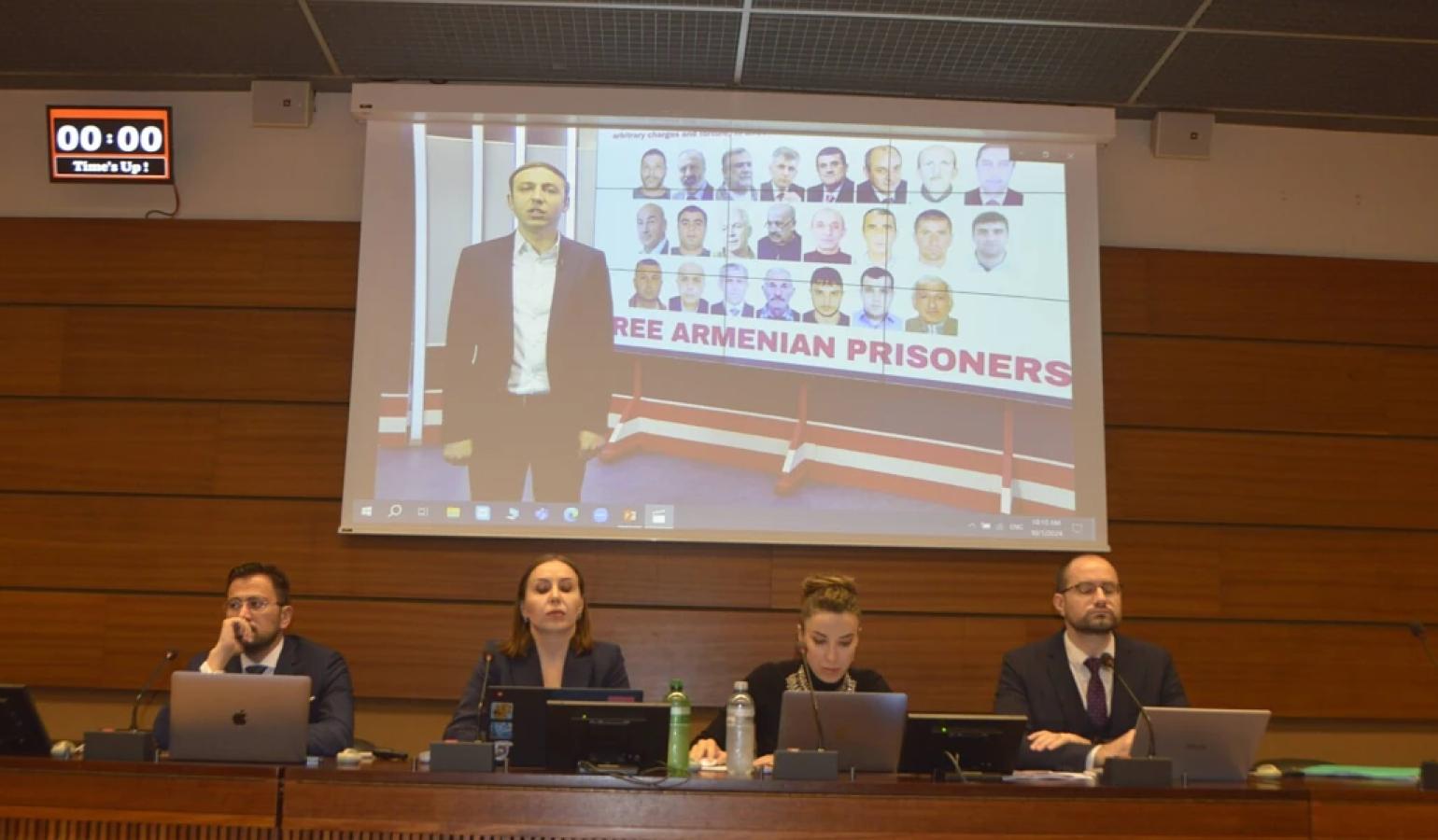 UN Human Rights Council discussion calls for release of Armenian prisoners