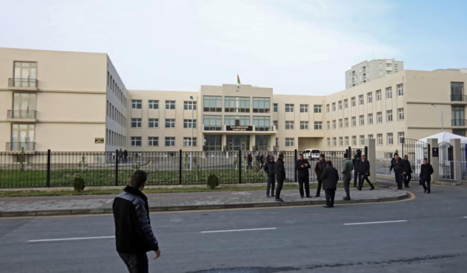 The 'open' trials in Baku are closed to international observers.