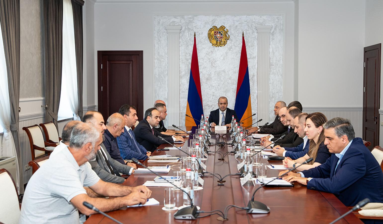 Regular Session of Interdepartmental Commission on POWs, Hostages, and Missing Persons Held