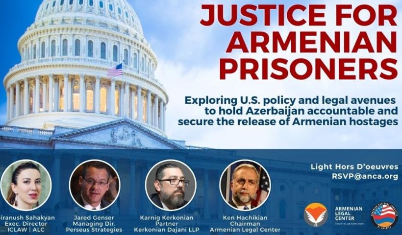 Capitol Hill Briefing to Address Armenian Prisoners Crisis 