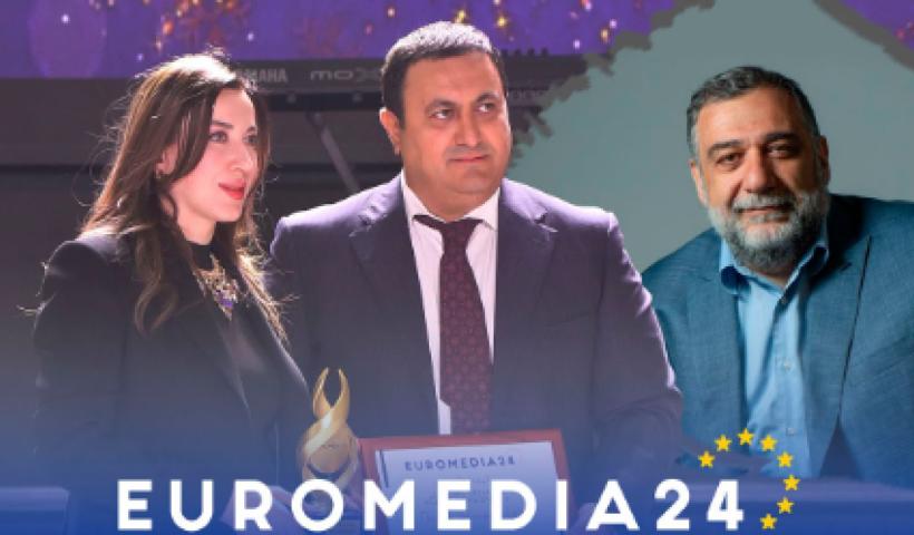Ruben Vardanyan Receives the "Great Humanist" Award from Euromedia24