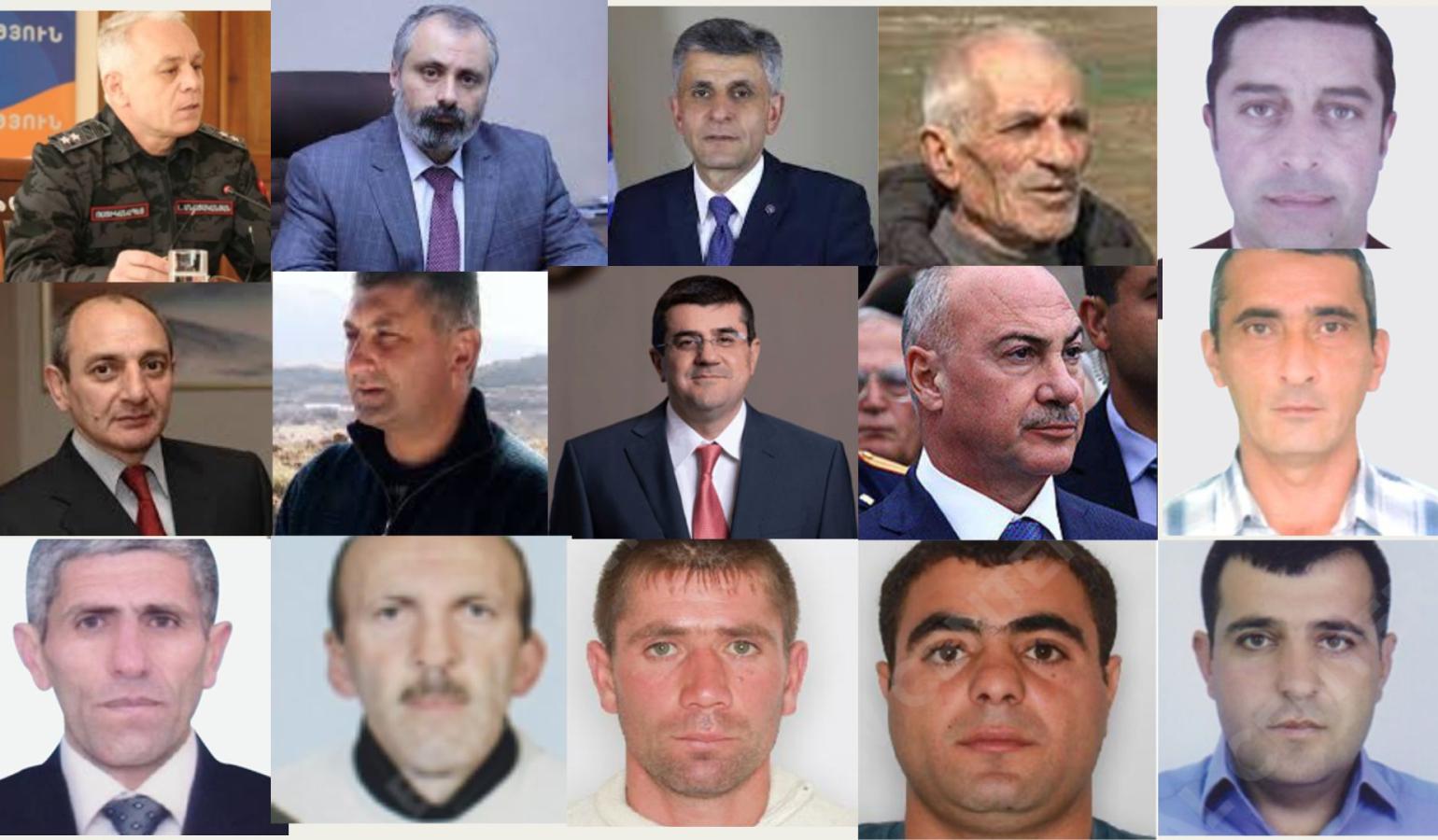 It is known how many years the Armenian prisoners have been sentenced to:
