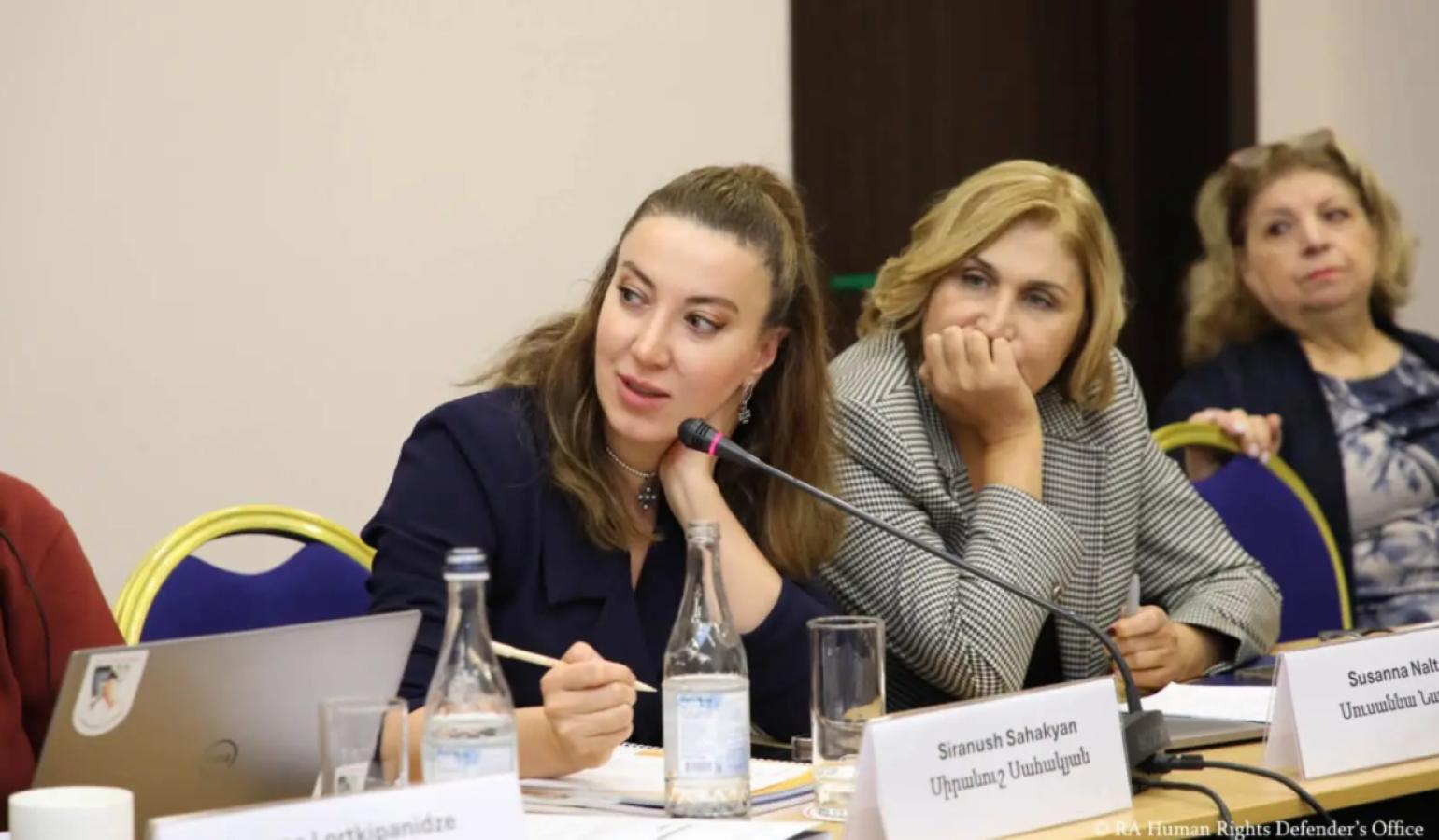 Human Rights Defender and DCAF Discussion on Women’s Participation in the Armed Forces and Gender Equality